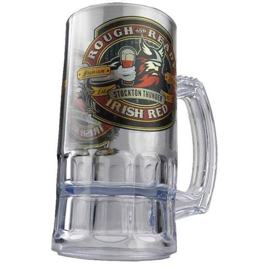 Caneca Chopp Premium de Plstico Cristal para Transfer - 350ml
