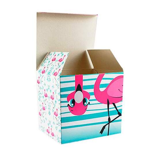 Caixinha Presente Flamingo para Caneca - 325ml