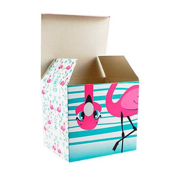 Caixinha Presente Flamingo para Caneca - 325ml