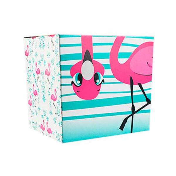 Caixinha Presente Flamingo para Caneca - 325ml