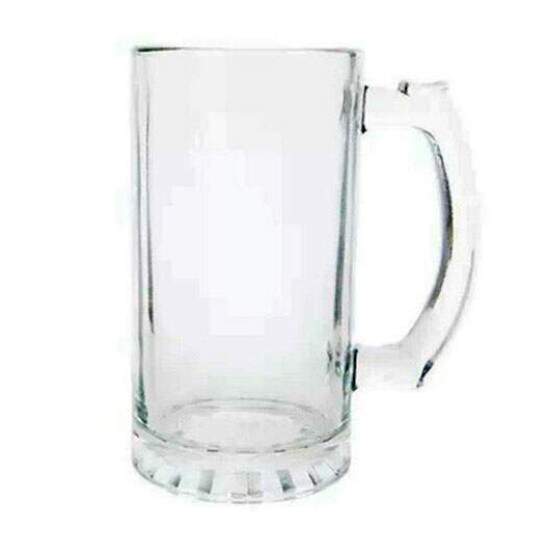 Caneca Chopp de Vidro Cristal para Sublimao - 475ml