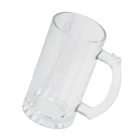 Caneca Chopp de Vidro Cristal para Sublimao - 475ml
