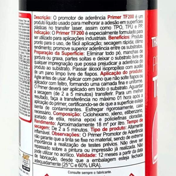 Primer TF200 para Plsticos - 150ml