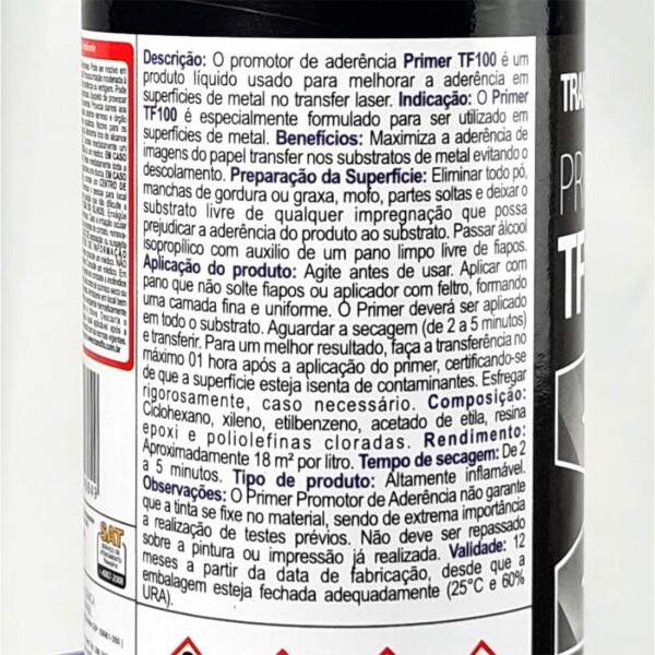 Primer TF100 para Metais - 150ml