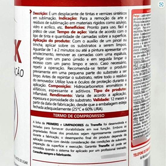 Removick Removedor de Sublimao - 150ml