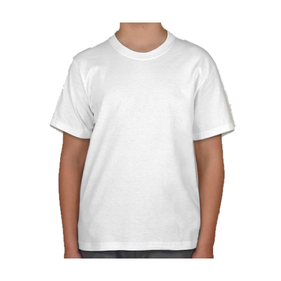 Camiseta Infantil de Polister 100% Anti Pilling para Sublimao