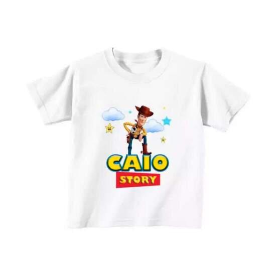 Camiseta Infantil de Polister 100% Anti Pilling para Sublimao