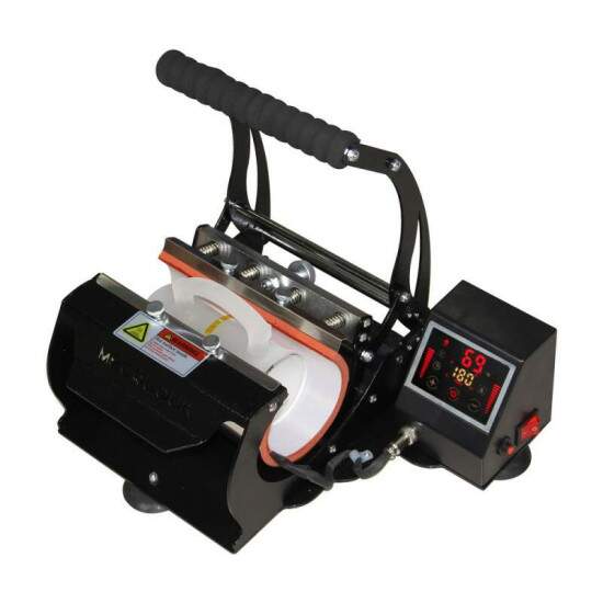Prensa Trmica de Caneca Cilndrica Dupla Mecolour Touch Screen 11Oz - 350w