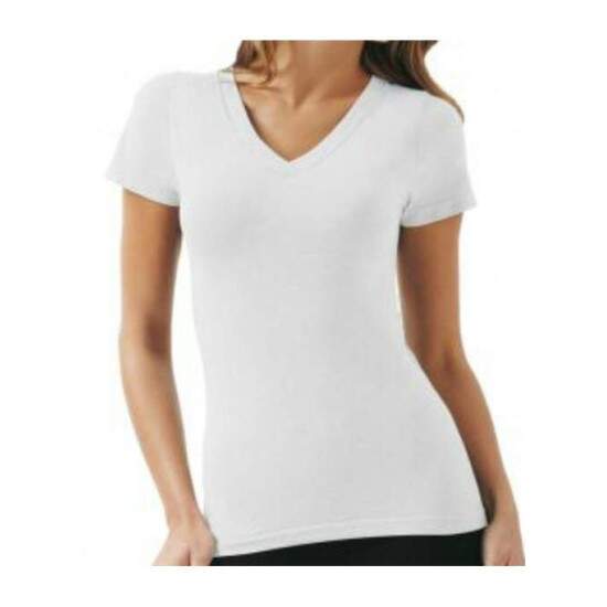 Camiseta Baby Look Gola V de Polister para Sublimao