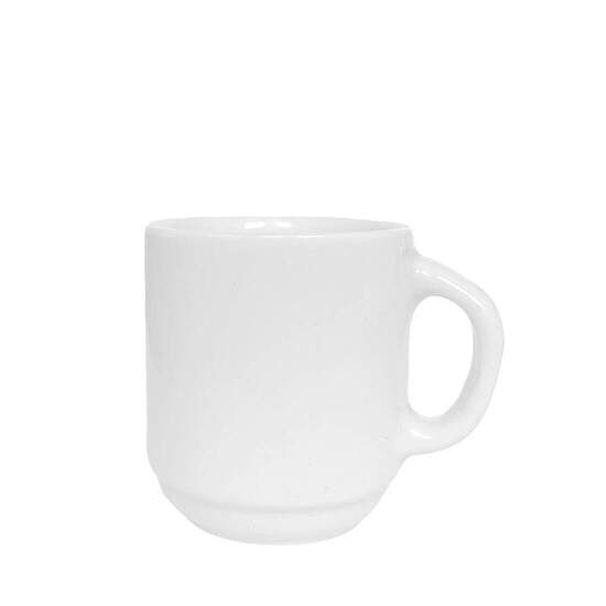 Xcara de Caf de Cermica para Transfer Laser - 80ml