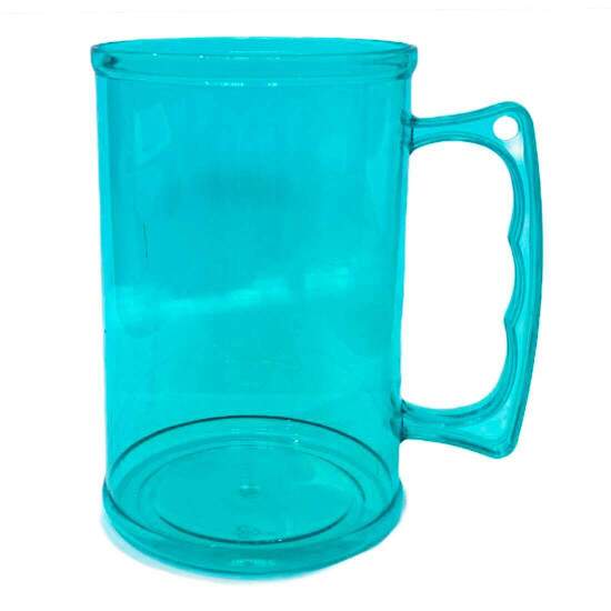 Caneca Chopp de Acrlico Tiffany Cristal para Transfer - 400ml