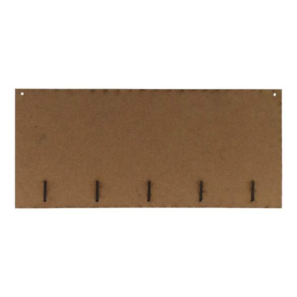 Porta Chaves de Mdf para Sublimao - 13x29cm