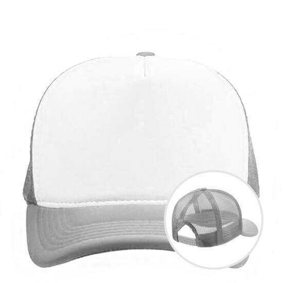 Bon Trucker Cinza com Frente Branca para Sublimao