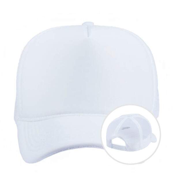 Bon Trucker Branco com Frente Branca para Sublimao