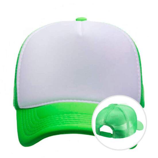 Bon Trucker Verde com Frente Branca para Sublimao