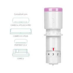 Lmina de Corte de Alta Preciso 1mm Tipo C para Silhouette Cameo 4/5/Pro, Portrait 3/4 e Curio 2
