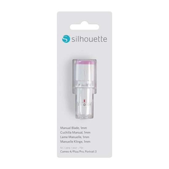 Lmina de Corte de Alta Preciso 1mm Tipo C para Silhouette Cameo 4/5/Pro, Portrait 3/4 e Curio 2