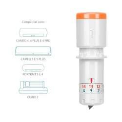 Lmina de Corte Kraft 2mm Tipo B para Silhouette Cameo 4/5/Pro, Portrait 3/4 e Curio 2