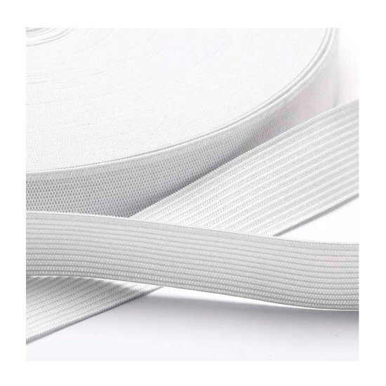 Elstico Jaragu Zanotti Cru Branco 14mm - 25 metros