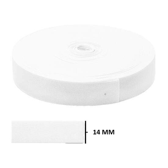 Elstico Jaragu Zanotti Cru Branco 14mm - 25 metros