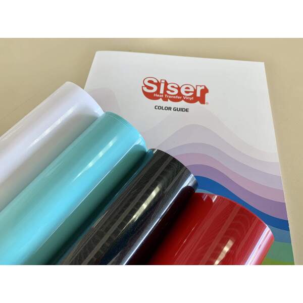 Kit Inicial 3 Filmes Siser mais Catlogo de Cores