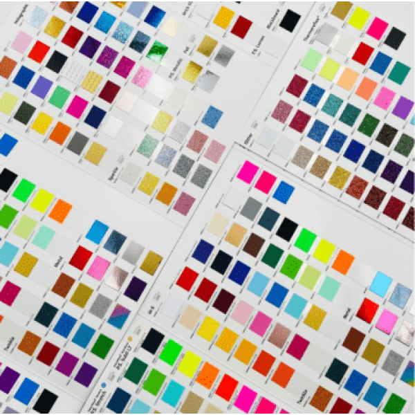 Kit Inicial 3 Filmes Siser mais Catlogo de Cores