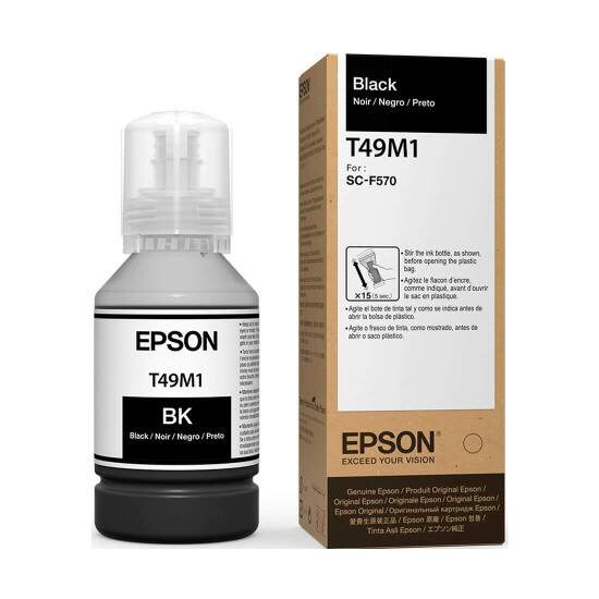Tinta Sublimtica Epson T49M Preto Ultrachrome DS 140ml - F170 F570 F571