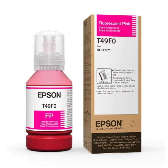 Tinta Sublimtica Epson T49F Rosa Fluorescente Ultrachrome DS 140ml - F571