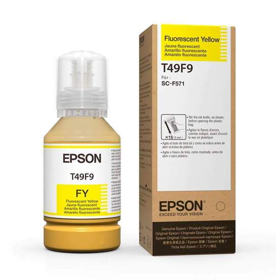 Tinta Sublimtica Epson T49F Amarelo Fluorescente Ultrachrome DS 140ml - F571