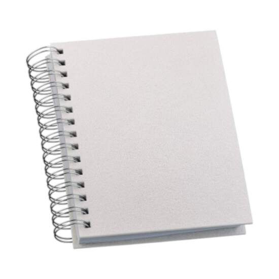 Planner Permanente 130 Folhas com Capa Pet para Sublimao - 14,5x20cm