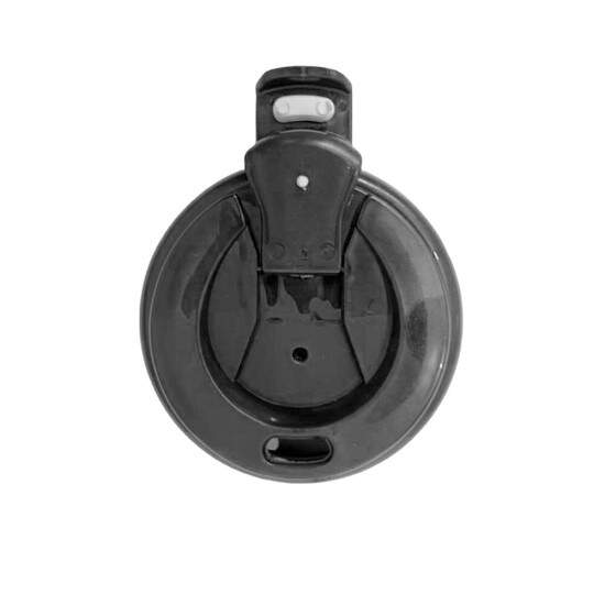 Squeeze de Polmero Branco com Tampa Preta para Sublimao - 475ml
