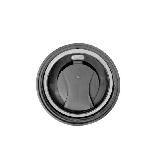 Squeeze de Polmero Branco com Tampa Preta para Sublimao - 475ml
