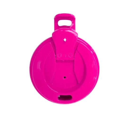 Squeeze de Polmero Branco com Tampa Rosa para Sublimao - 475ml