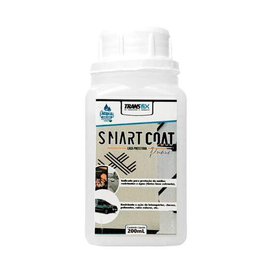 Verniz Laca Protetora Smart Coat Fosco Transfix - 200ml