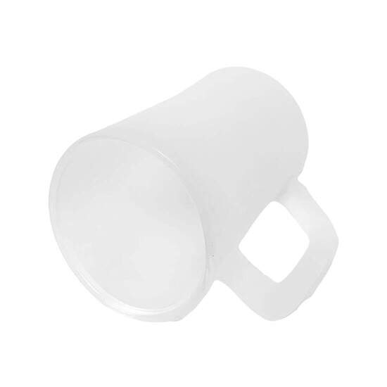 Caneca Chopp de Vidro Jateado para Sublimao 360ml