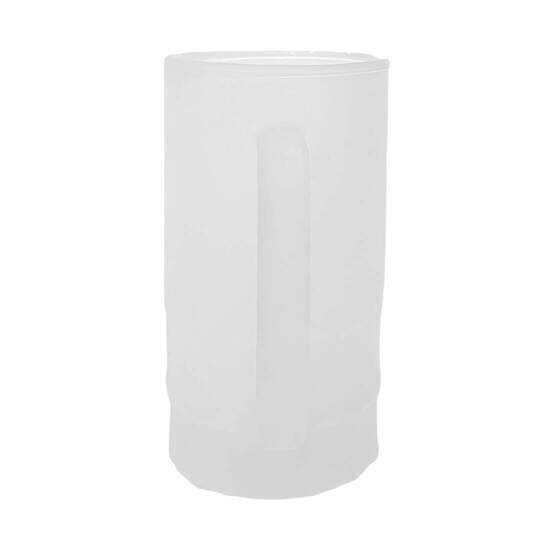 Caneca Chopp de Vidro Jateado para Sublimao 550ml