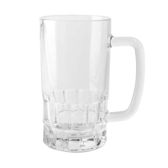 Caneca Chopp de Vidro Cristal para Sublimao 550ml