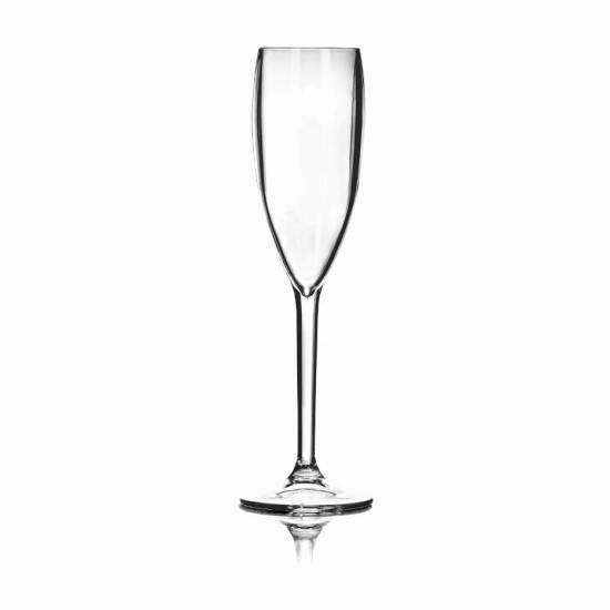 Kit 100 Taa de Champagne de Acrlico Translcido para Transfer - 190ml