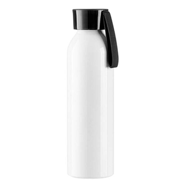 Squeeze de Alumnio Branco Tampa Sport para Sublimao - 650ml