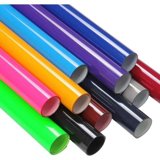 Filme de Recorte CTX PU Brilhante 9 Cores - 48x100cm