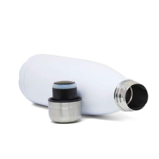 Garrafa Trmica de Inox Branco para Sublimao - 500ml