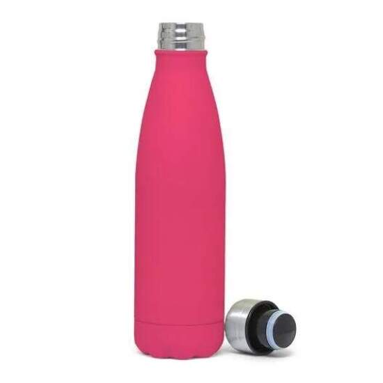 Garrafa Trmica de Inox Pink para Sublimao - 500ml