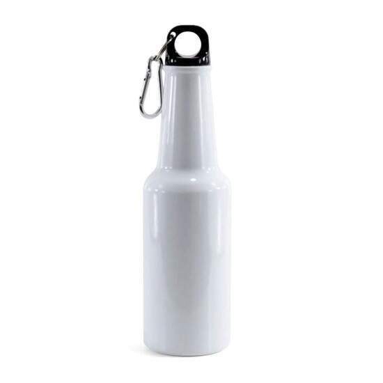 Garrafa Long Neck de Alumnio Branco para Sublimao - 500ml