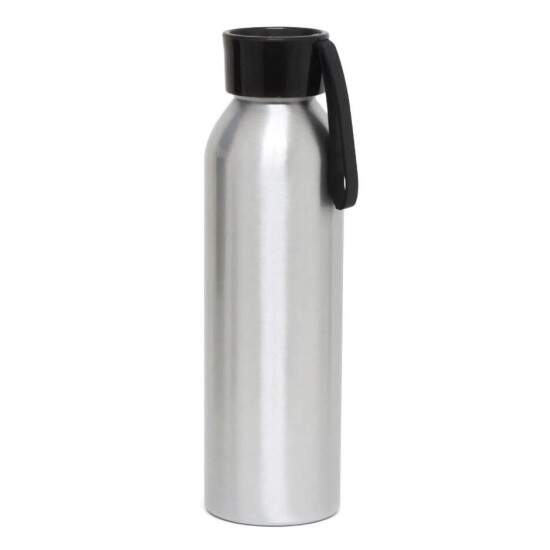 Squeeze de Alumnio Prata Tampa Sport para Sublimao - 650ml