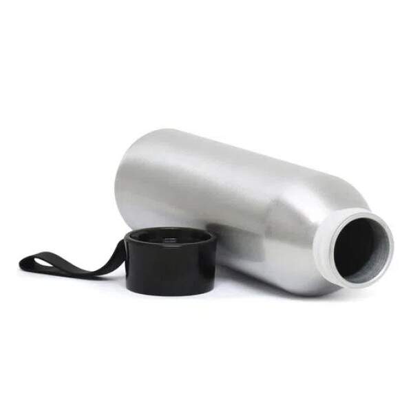 Squeeze de Alumnio Prata Tampa Sport para Sublimao - 650ml