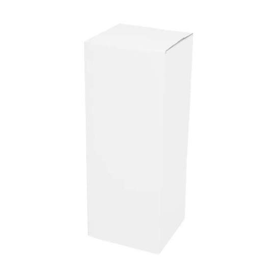 Garrafa Trmica de Inox Branco com Copo e Bico Vermelho para Sublimao - 300ml