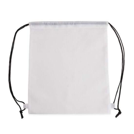 Mochila Saco de Polister c/ Cordo para Sublimao - 34x39cm