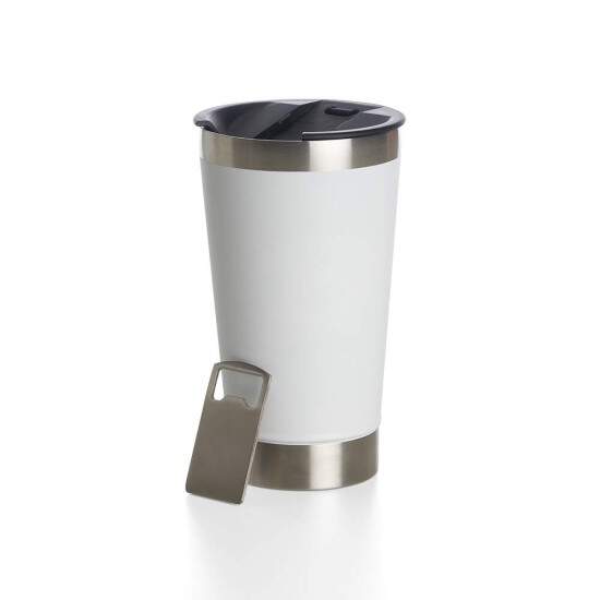 Copo Trmico de Inox Matte com Abridor para Cerveja - 500ml