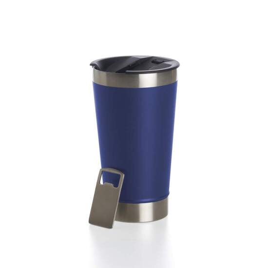 Copo Trmico de Inox Matte com Abridor para Cerveja - 500ml