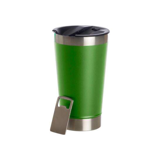 Copo Trmico de Inox Matte com Abridor para Cerveja - 500ml